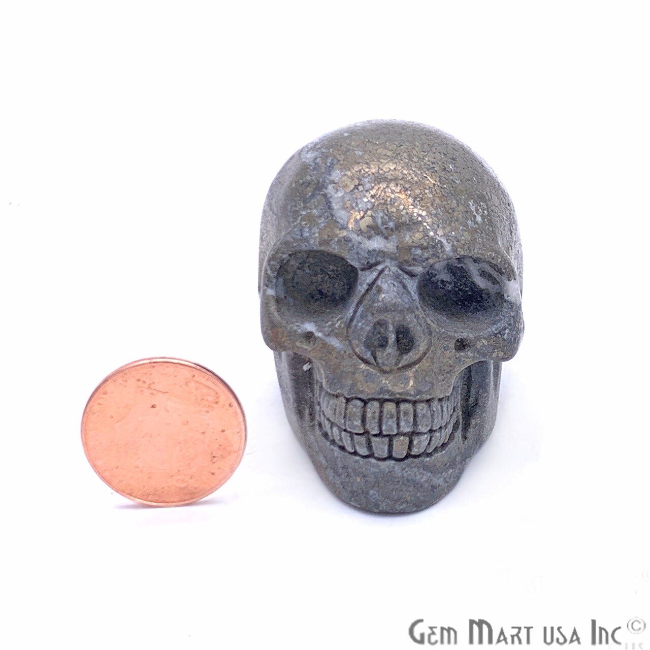 Gemstone Skull 2 Inch, Handcrafted skull, Home Decor, Metaphysical Crystal skull